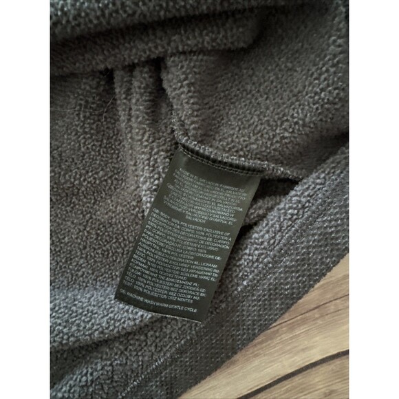 The North Face 1/4 Zip Sweater Mens Large Gray - Picture 6 of 7
